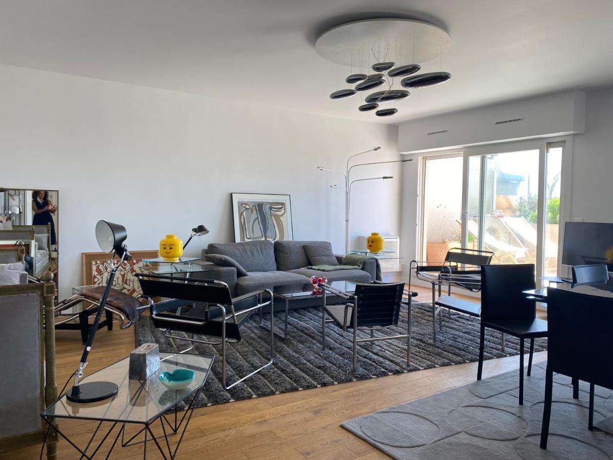T3 Climatise Villa Juana Avec Parking Et Proche Plage Αντίμπ Εξωτερικό φωτογραφία