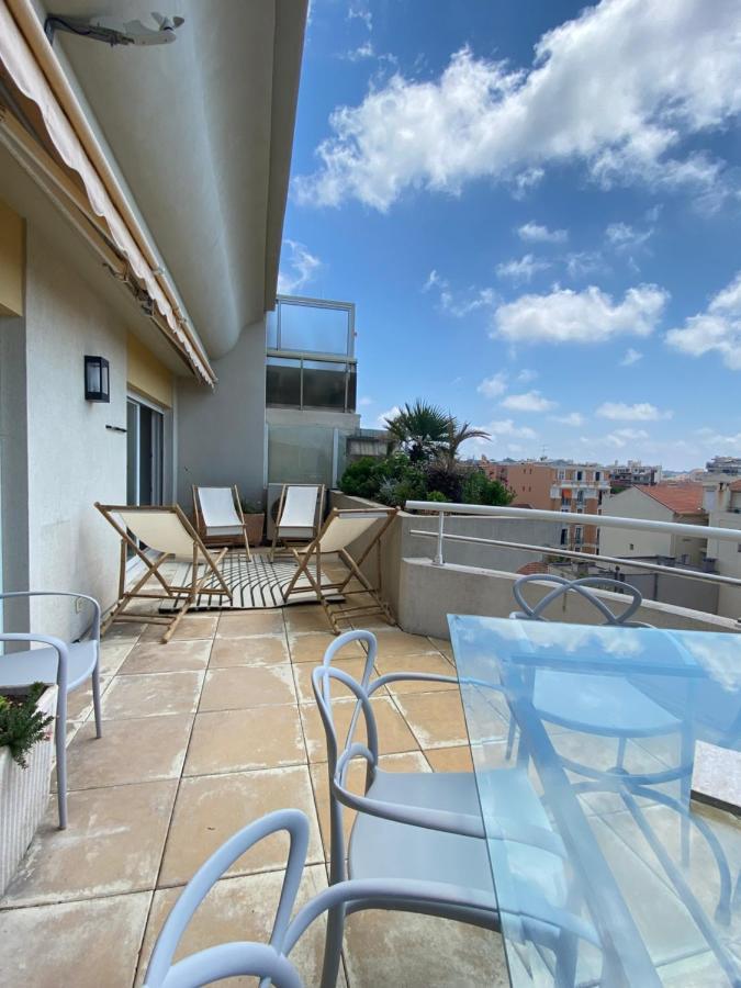 T3 Climatise Villa Juana Avec Parking Et Proche Plage Αντίμπ Εξωτερικό φωτογραφία