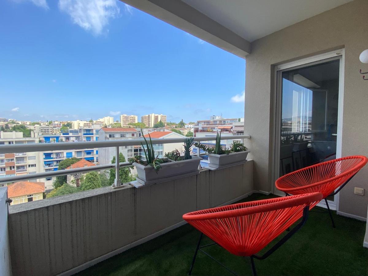 T3 Climatise Villa Juana Avec Parking Et Proche Plage Αντίμπ Εξωτερικό φωτογραφία